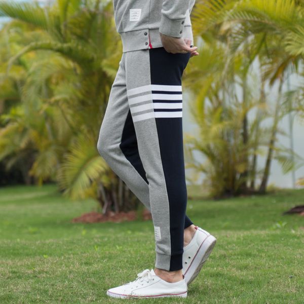 2019 fashion tb thom brand sweatpants men panelled personality casual sports trousers tracksuit bottoms mens jogger track pants, Black
2019 fashion tb thom brand sweatpants men panelled personality casual sports trousers tracksuit bottoms mens jogger track pants, Black