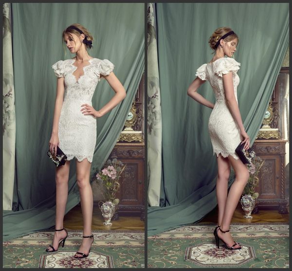 2019 new lace cocktail party dresses v neck cap sleeves short prom dress mini length full back homecoming dress custom, Black
2019 new lace cocktail party dresses v neck cap sleeves short prom dress mini length full back homecoming dress custom, Black