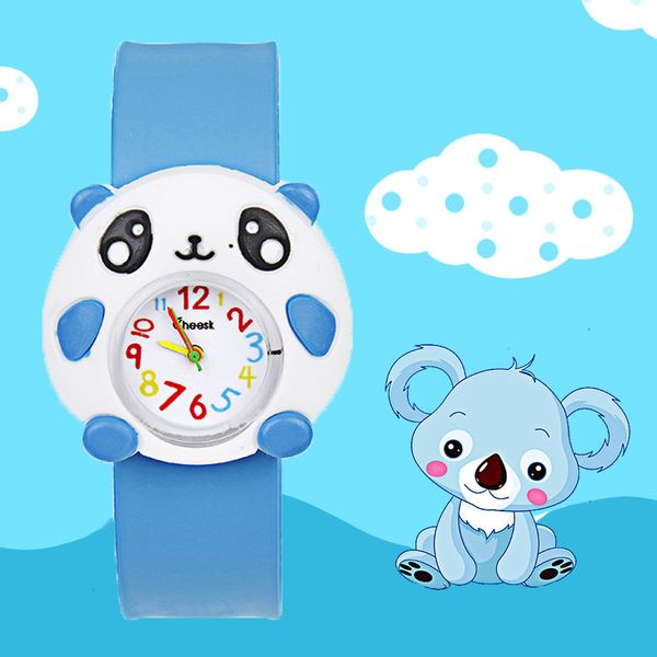 silicone slap on watch children cartoon panda quartz watch 3 colors kids boys girls christmas gifts baby toys digital watches q7, Blue
silicone slap on watch children cartoon panda quartz watch 3 colors kids boys girls christmas gifts baby toys digital watches q7, Blue