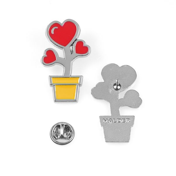 cartoon loving heart potted plant brooch metal brooches fashion novelty personalized cute fun sweet kawaii jewelry accessories, Gray
cartoon loving heart potted plant brooch metal brooches fashion novelty personalized cute fun sweet kawaii jewelry accessories, Gray