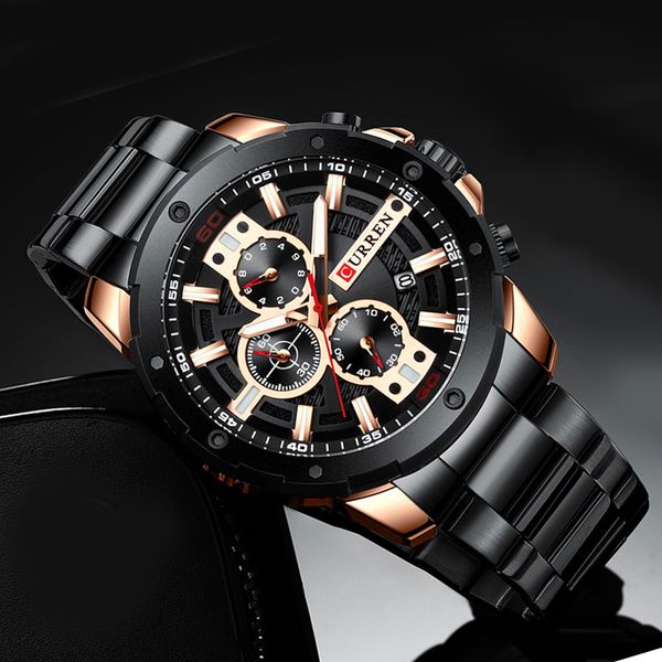 curren stainless steel mens watches men watch sport watch men waterproof clock man wristwatch relogio masculino, Slivery;brown
curren stainless steel mens watches men watch sport watch men waterproof clock man wristwatch relogio masculino, Slivery;brown