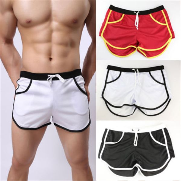 men's training exercize shorts solid patchwork beachwear summer swimming shorts quick dry swim running gym plus size trunks, White;black
men's training exercize shorts solid patchwork beachwear summer swimming shorts quick dry swim running gym plus size trunks, White;black