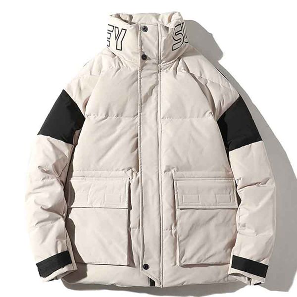 men's winter parkas casual windbreaker warm thick down coat fashion casual loose stand collar jackets parkas m-3xl wholesale, Black
men's winter parkas casual windbreaker warm thick down coat fashion casual loose stand collar jackets parkas m-3xl wholesale, Black