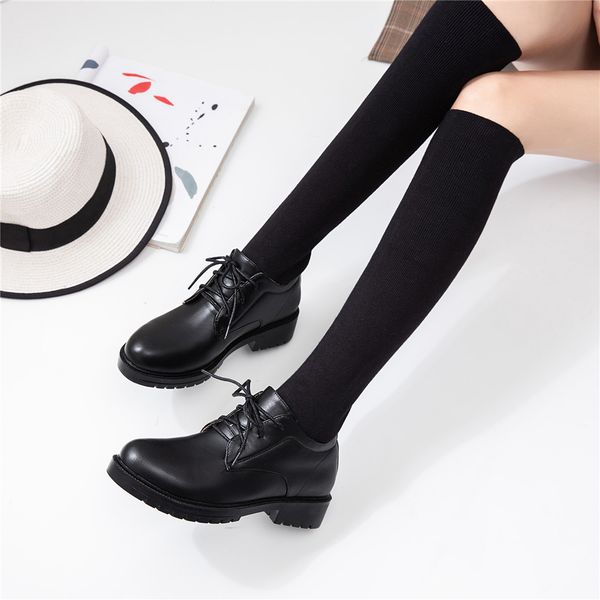 sarairis brand design sweet girl fake leather knee high boots women 2019 large size 43 shoes woman sock boots chunky heels, Black
sarairis brand design sweet girl fake leather knee high boots women 2019 large size 43 shoes woman sock boots chunky heels, Black