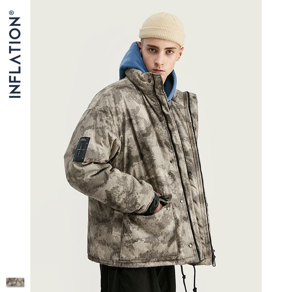 inflation design tall men parka jacket light camo print loose fit men parka jacket with functional pockets 2019 winter 9711w, Black
inflation design tall men parka jacket light camo print loose fit men parka jacket with functional pockets 2019 winter 9711w, Black