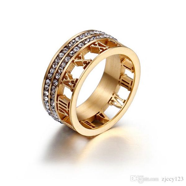gold rhinestone rings for women men stainless steel rose gold roman numerals finger rings round wedding engagement rings jewelry female, Silver
gold rhinestone rings for women men stainless steel rose gold roman numerals finger rings round wedding engagement rings jewelry female, Silver