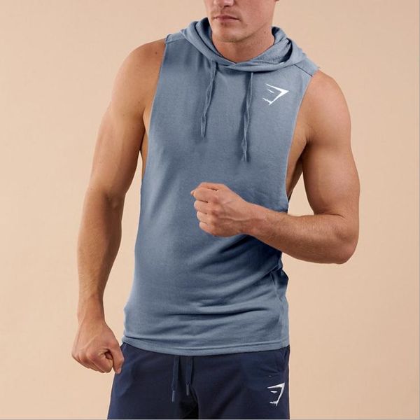 mens summer gyms fitness brand t -shirt crossfit bodybuilding slim shirts printed hoodie sleeveless cotton vest clothing, White;black
mens summer gyms fitness brand t -shirt crossfit bodybuilding slim shirts printed hoodie sleeveless cotton vest clothing, White;black