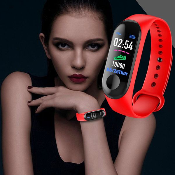 Selling m3 color creen mart band bracelet watch fitne activity tracker port wri tband for men women
Selling m3 color creen mart band bracelet watch fitne activity tracker port wri tband for men women