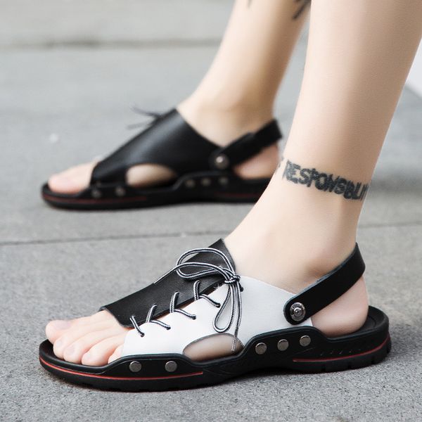 sandals 2021 men summer shoes mens outdoor casual breathable comfort slip on plus size open sandalias hombre, Black
sandals 2021 men summer shoes mens outdoor casual breathable comfort slip on plus size open sandalias hombre, Black