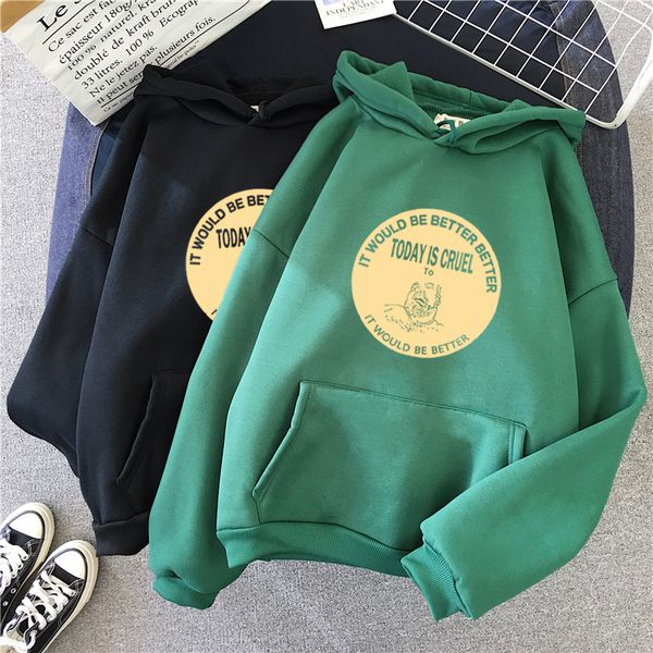 women aesthetic hoodies hat sweatshirt velvet thicken oversized hoodie pullover harajuku streetwear tracksuit kawaii cute hoodie, Black
women aesthetic hoodies hat sweatshirt velvet thicken oversized hoodie pullover harajuku streetwear tracksuit kawaii cute hoodie, Black
