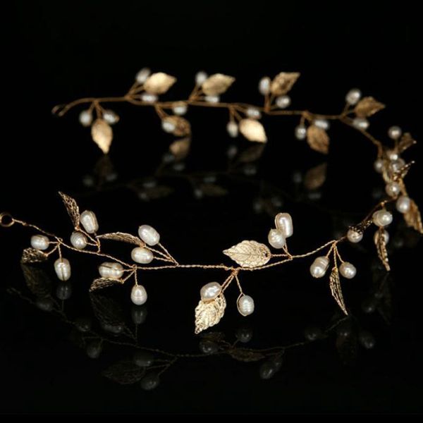 pearls white + gold leaves sweet wedding bridal headband bride headpieces bridesmaid hair headdress, White;golden
pearls white + gold leaves sweet wedding bridal headband bride headpieces bridesmaid hair headdress, White;golden