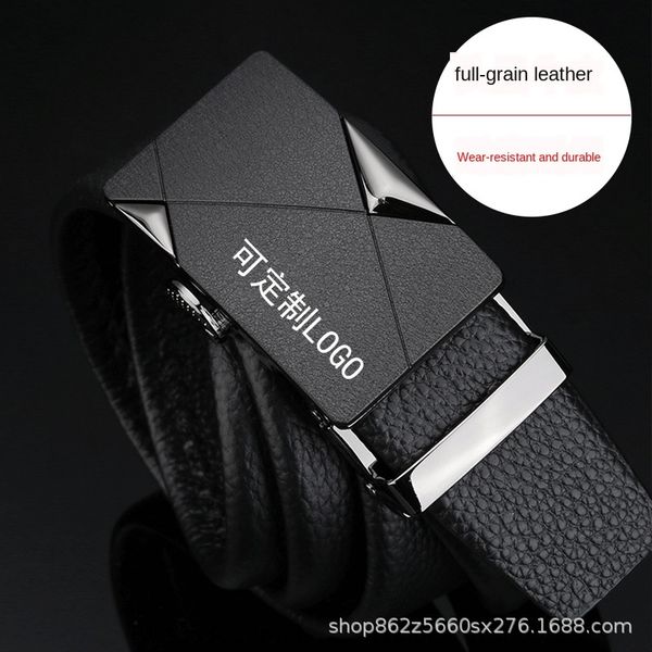 leather automatic buckle men's leather automatic buckle layer cowhide youth business belt men's live belt, Black;brown
leather automatic buckle men's leather automatic buckle layer cowhide youth business belt men's live belt, Black;brown