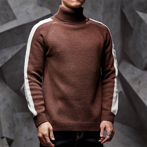 brin wolf winter thick warm sweater men fashion long sleeve turtleneck men's pullover sweaters keep warm pull homme, White;black
brin wolf winter thick warm sweater men fashion long sleeve turtleneck men's pullover sweaters keep warm pull homme, White;black