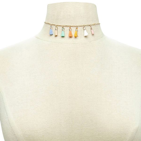 fashion jewelry accessories mix color tassel chain pendant necklace for couple lovers
fashion jewelry accessories mix color tassel chain pendant necklace for couple lovers