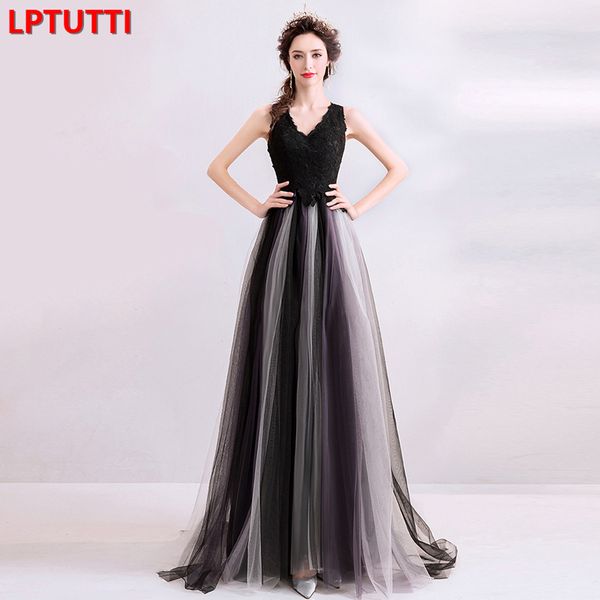 lptutti sequin embroidery new for women elegant date ceremony party prom gown formal gala events luxury long evening dress, White;black
lptutti sequin embroidery new for women elegant date ceremony party prom gown formal gala events luxury long evening dress, White;black