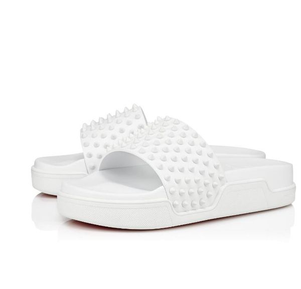 summer beach slide men шипы сандалии квартиры шпильки red bottom pool fun flat мужская вьетнамки трусы top дизайнер открытый слайды, Black
summer beach slide men шипы сандалии квартиры шпильки red bottom pool fun flat мужская вьетнамки трусы top дизайнер открытый слайды, Black