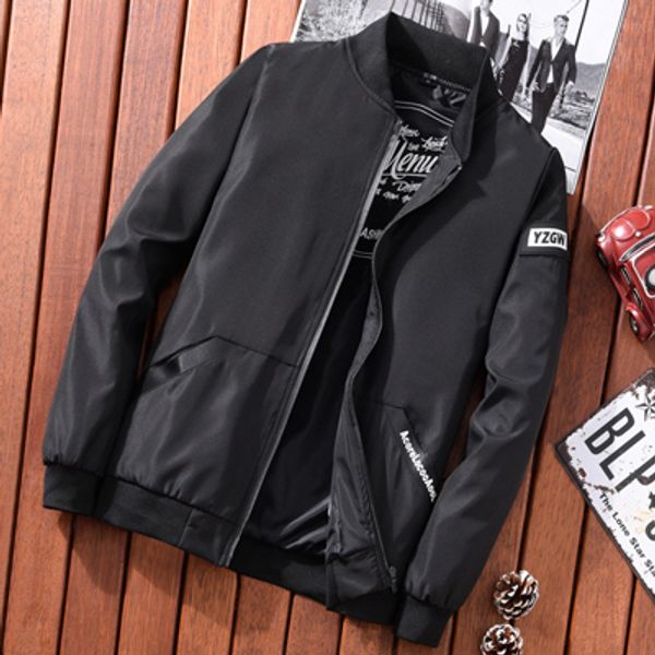spring autumn mens bomber jackets male casual stand collar solid coats men outwear windbreaker jackets clothing 4xl, Black;brown
spring autumn mens bomber jackets male casual stand collar solid coats men outwear windbreaker jackets clothing 4xl, Black;brown