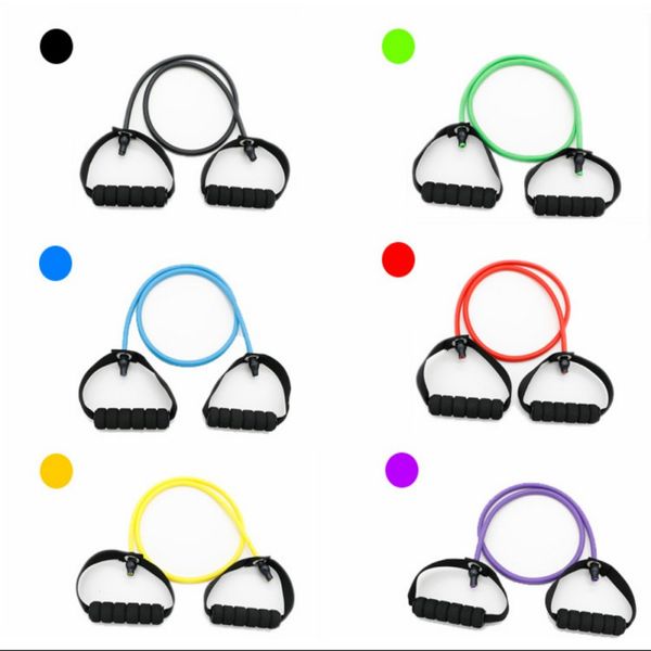 resistance bands yoga pull rope elastic fitness workout exercise tubes practical training rubber tensile expander body 
resistance bands yoga pull rope elastic fitness workout exercise tubes practical training rubber tensile expander body