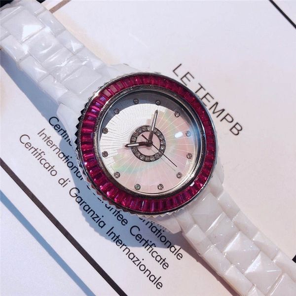 luxury womens designer watches diamond iced out watch fashion quartz lady watch white ceremic band wristwatches montres de luxe, Slivery;brown
luxury womens designer watches diamond iced out watch fashion quartz lady watch white ceremic band wristwatches montres de luxe, Slivery;brown