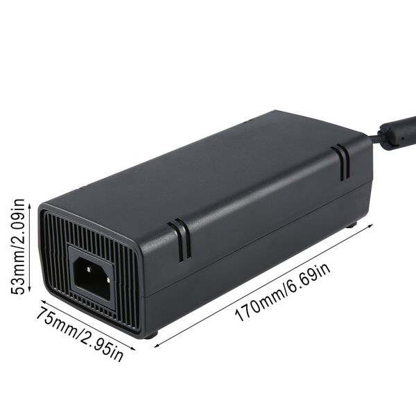 new ac 100-240v adapter power supply charger eu plug cable for xbox 360 slim ideal replacement charger with led indicator light
new ac 100-240v adapter power supply charger eu plug cable for xbox 360 slim ideal replacement charger with led indicator light