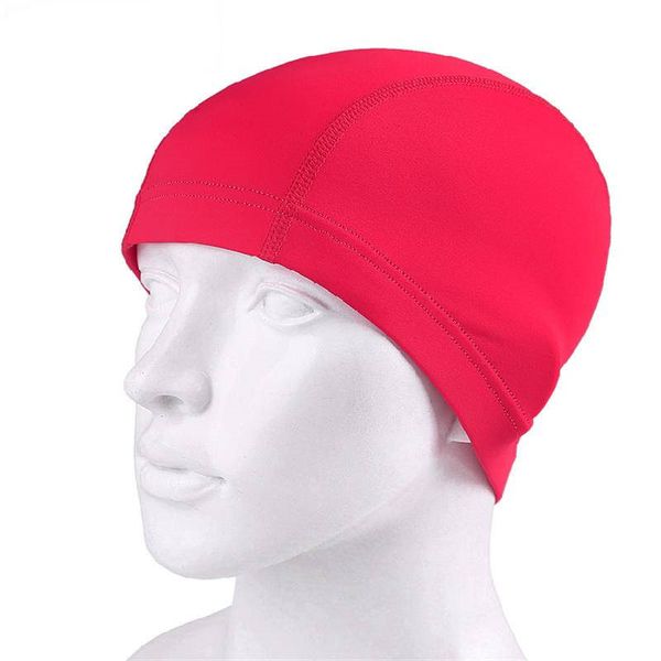 1 pieces color random pure color swimming caps waterproof 80% nylon+20% spandex swim cap swimwear women men long hair swim hat
1 pieces color random pure color swimming caps waterproof 80% nylon+20% spandex swim cap swimwear women men long hair swim hat