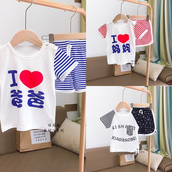 children short sleeved shorts suit all-cotton t-shirt cotton t-shirt wear children's baby small children's 2019
children short sleeved shorts suit all-cotton t-shirt cotton t-shirt wear children's baby small children's 2019