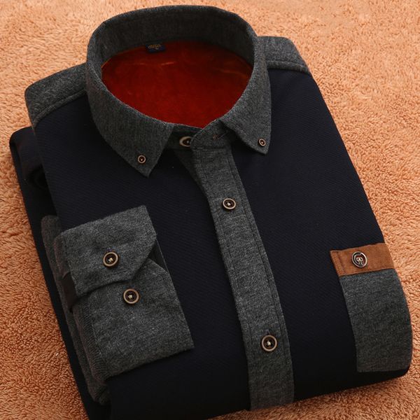 men flower slim fit men's shirt warm casual winter knitted thickening long sleeved fashion double color stitching business shirt, White;black
men flower slim fit men's shirt warm casual winter knitted thickening long sleeved fashion double color stitching business shirt, White;black