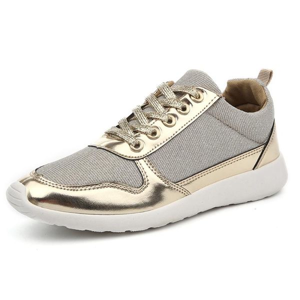 lace up casual shoes woman glitter bling flats sports trainers breathable mesh shoe lady size plus 36-41 gold/sliver/black
lace up casual shoes woman glitter bling flats sports trainers breathable mesh shoe lady size plus 36-41 gold/sliver/black