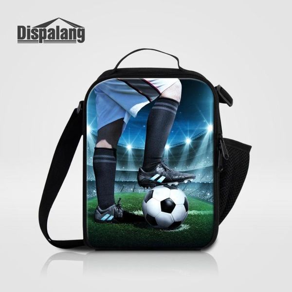 dispalang men messenger cooler lunch bag custom football print storage lunchbox for boys portable insulated lunch container, Blue;pink
dispalang men messenger cooler lunch bag custom football print storage lunchbox for boys portable insulated lunch container, Blue;pink