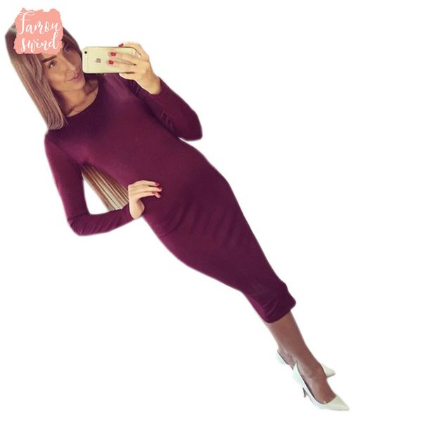 bodycon сексуальное платье robe женский три четверти длины колена midi платья твердая осень платье партии женщины clubwear комбинезоны дизай, Black;gray
bodycon сексуальное платье robe женский три четверти длины колена midi платья твердая осень платье партии женщины clubwear комбинезоны дизай, Black;gray