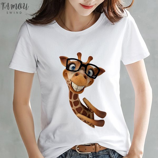 t shirt women kawaii giraffe printed white women summer tshirt fashion hipster harajuku thin section cute t shirt female clothes
t shirt women kawaii giraffe printed white women summer tshirt fashion hipster harajuku thin section cute t shirt female clothes