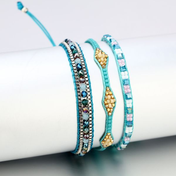 bohemian crystal beads friendship braided rope bracelets for women charms cotton weave rope chain bracelet men jewelry new, Golden;silver
bohemian crystal beads friendship braided rope bracelets for women charms cotton weave rope chain bracelet men jewelry new, Golden;silver