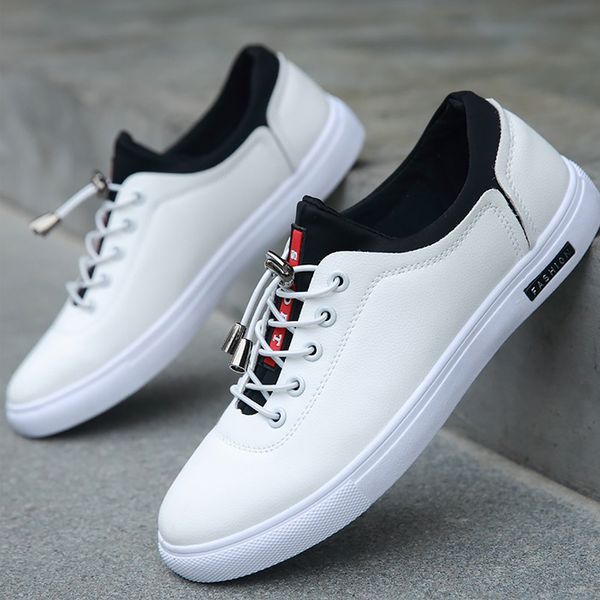 men shoes leather pu cotton casual shoes for boys hard-wearing sneakers 2018 basic spring sapato masculino, Black
men shoes leather pu cotton casual shoes for boys hard-wearing sneakers 2018 basic spring sapato masculino, Black