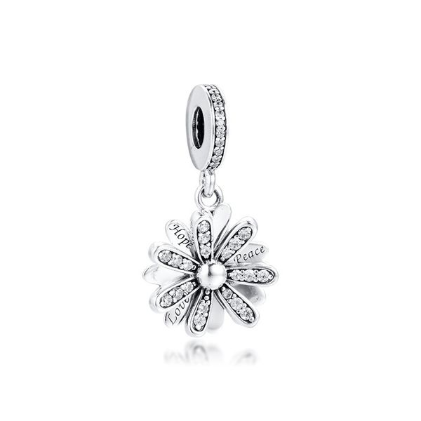 silver beads sparkling daisy flower dangle charm sterling-silver-jewelry bead fits pandora bracelets diy woman bangle, Black
silver beads sparkling daisy flower dangle charm sterling-silver-jewelry bead fits pandora bracelets diy woman bangle, Black