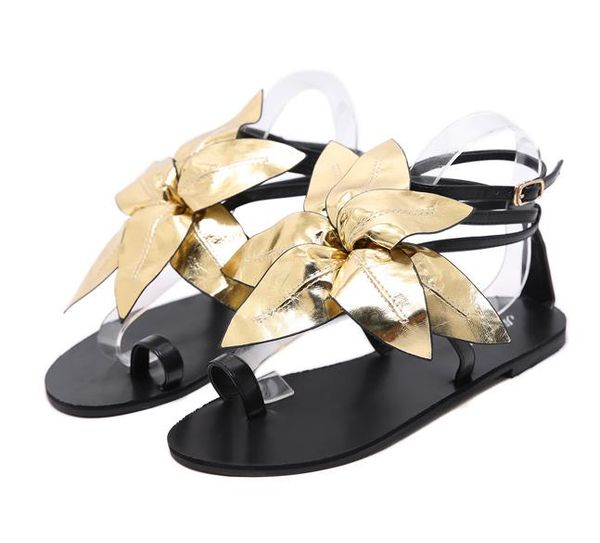 comfortable black gold leafs flat shoes designer sandals thong sandals summer size 34 to 40 tradingbear
comfortable black gold leafs flat shoes designer sandals thong sandals summer size 34 to 40 tradingbear