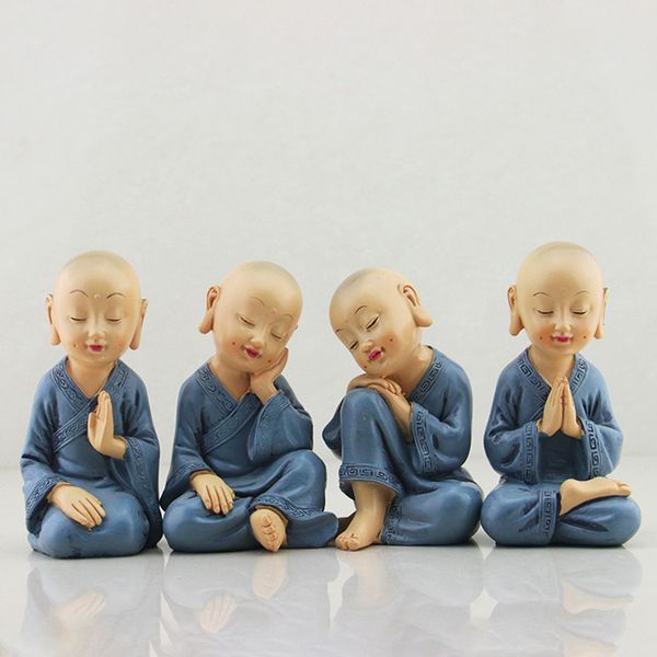 4pcs four little cute monk car interior display decoration car seat ornament home lovely decor dolls
4pcs four little cute monk car interior display decoration car seat ornament home lovely decor dolls