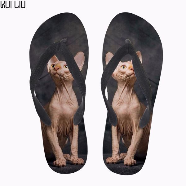 customized flip flops kawaii canadian hairless cat print women summer slippers woman casual slip-on flats flip flops for female, Black
customized flip flops kawaii canadian hairless cat print women summer slippers woman casual slip-on flats flip flops for female, Black
