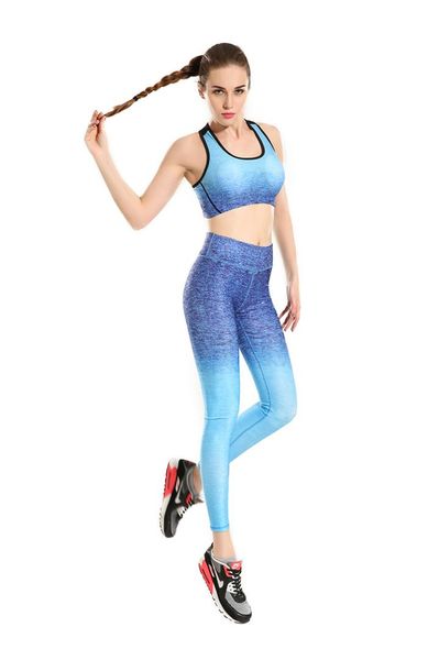 female gray blue fresh and slim hip lifting exercise breathable sweat absorption nine-point lady pants, Black
female gray blue fresh and slim hip lifting exercise breathable sweat absorption nine-point lady pants, Black