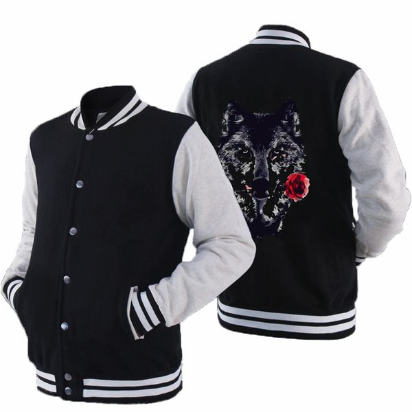 classic baseball jacket men's and women's spring and autumn fashion cartoon customized casual clothing personality dropship, Black;brown
classic baseball jacket men's and women's spring and autumn fashion cartoon customized casual clothing personality dropship, Black;brown