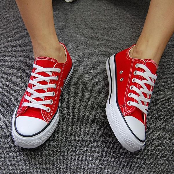 new low-women's men's canvas shoes 13 colors laced up casual shoes sneaker shoes retail l14, Black
new low-women's men's canvas shoes 13 colors laced up casual shoes sneaker shoes retail l14, Black