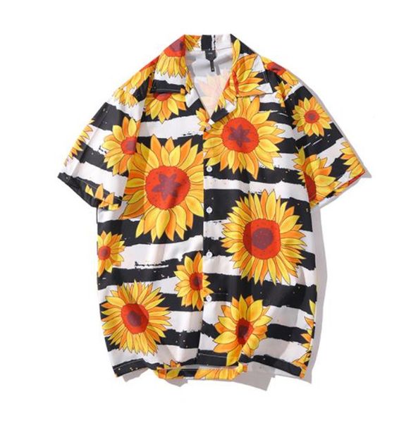 hawaii style mens summer shirts fashion sun flower printed casual short sleeved lapel neck shirts new style mens apparel, White;black
hawaii style mens summer shirts fashion sun flower printed casual short sleeved lapel neck shirts new style mens apparel, White;black