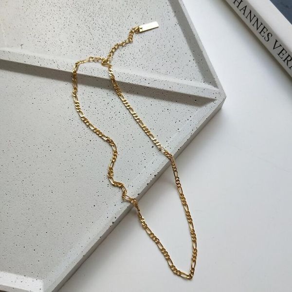 925 sterling silver chain necklace gold fashion 37cm irregular chain neckalce for women 925 silver jewelry for charms gift, Golden;silver
925 sterling silver chain necklace gold fashion 37cm irregular chain neckalce for women 925 silver jewelry for charms gift, Golden;silver