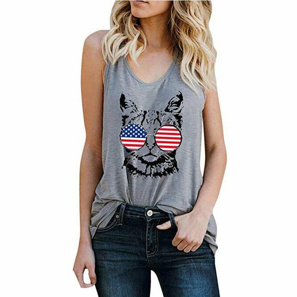 women summer strappy vest 2019 fashion ladies sleeveless shirt blouse casual loose tank streetwear, White
women summer strappy vest 2019 fashion ladies sleeveless shirt blouse casual loose tank streetwear, White