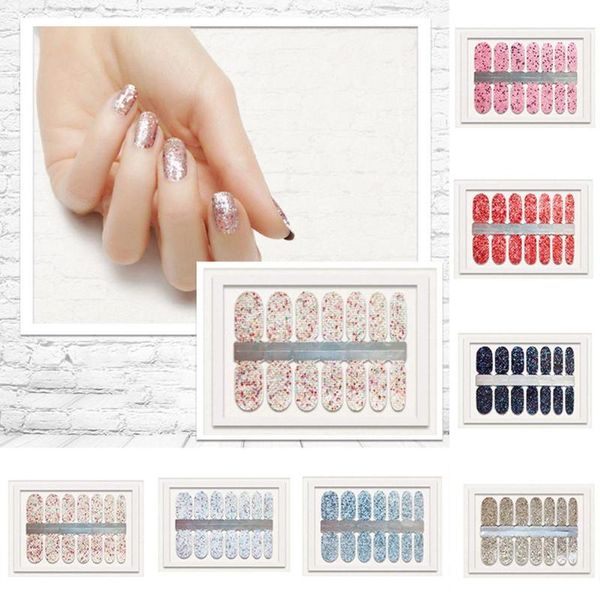 glitter nail stickers full cover adhesive decor women nail art sticker set water decal slider wrap tools professional stickers, Black
glitter nail stickers full cover adhesive decor women nail art sticker set water decal slider wrap tools professional stickers, Black