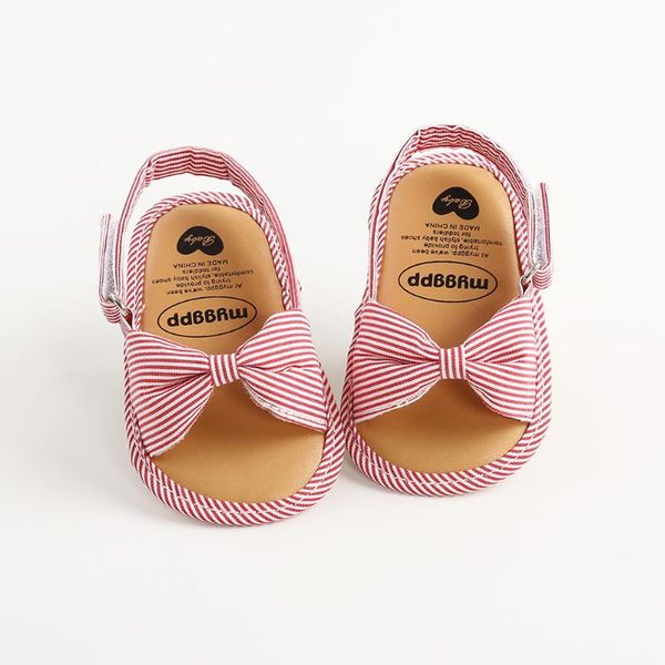 2020 new baby summer shoes newborn boy girl striped sandals with bow soft flat sole outdoor non-slip shoes for toddler 0-18m, Black;red
2020 new baby summer shoes newborn boy girl striped sandals with bow soft flat sole outdoor non-slip shoes for toddler 0-18m, Black;red