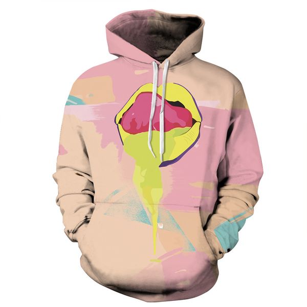 New Autumn And Winter Mens 2019 Luxury Designer Clothes Lips Printed Casual Designer Hoodies Fashion Hipster Sweatshirt
New Autumn And Winter Mens 2019 Luxury Designer Clothes Lips Printed Casual Designer Hoodies Fashion Hipster Sweatshirt