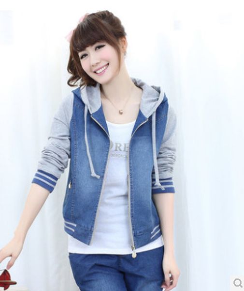 2019 весна осень женской streetwear с капюшоном розового denim jacket лоскутной student девушка zipper свитер пальто jaqueta джинсы, Black;brown
2019 весна осень женской streetwear с капюшоном розового denim jacket лоскутной student девушка zipper свитер пальто jaqueta джинсы, Black;brown