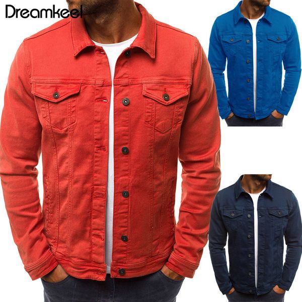 2019 men's button solid color vintage denim jacket blouse autumn winter hooded coat mens denim jacket casual baseball y1, Black;brown
2019 men's button solid color vintage denim jacket blouse autumn winter hooded coat mens denim jacket casual baseball y1, Black;brown
