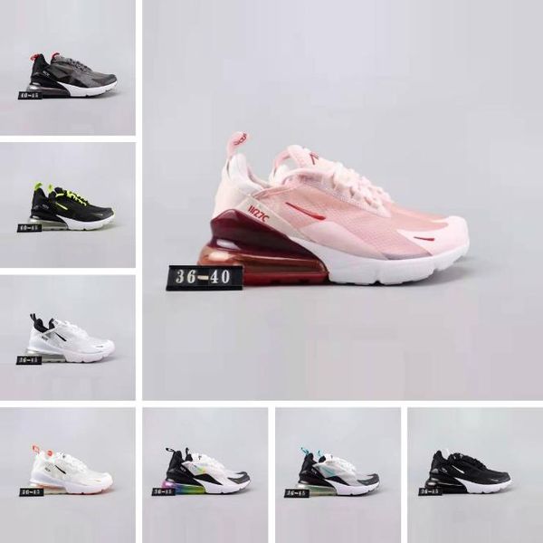 

2019 new designer 270 mens women running shoes fashion oreo tiger punch triple white black be true teal sports sneaker outdoor shoe