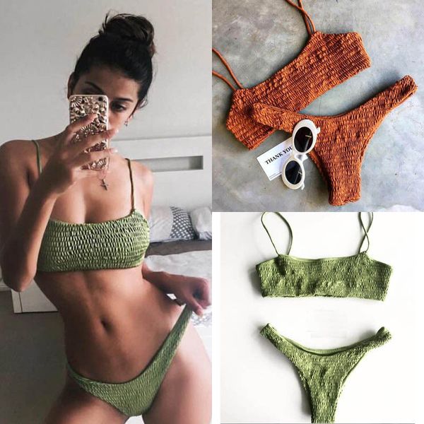 triangl купальники женщины бикини 2019 mujer женщины push up проложенный бюстгальтер бинты бикини установить sexy купальник для купания, White;black
triangl купальники женщины бикини 2019 mujer женщины push up проложенный бюстгальтер бинты бикини установить sexy купальник для купания, White;black